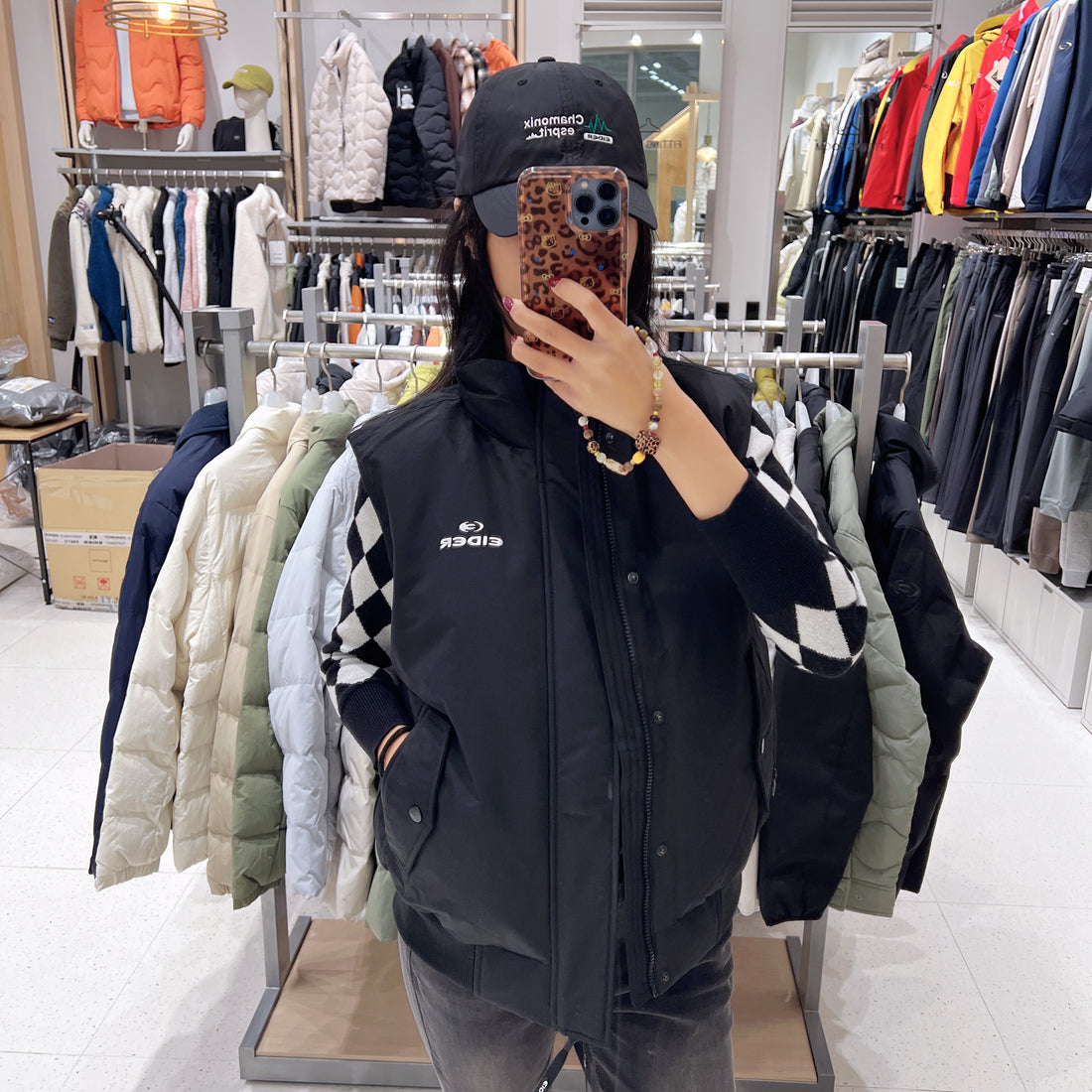 韓國 Eider Unisex Stuckey Goose Down Vest【ER054】