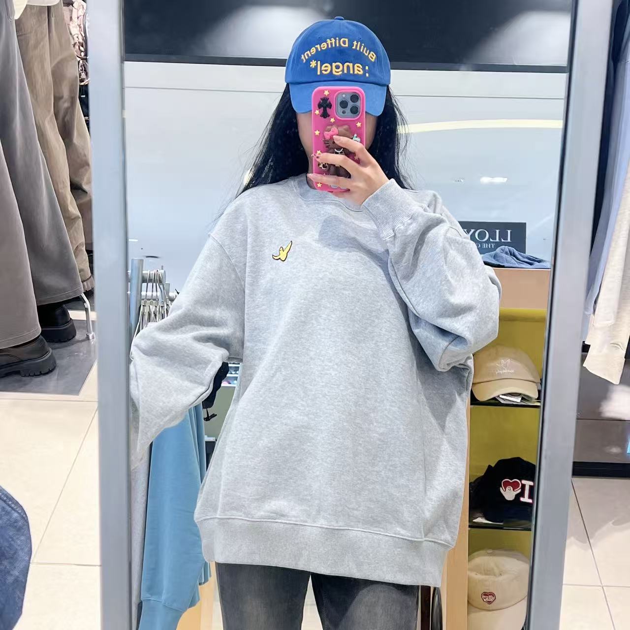 韓國 Mark Gonzales Angel Wappen Sweatshirt【MG210】