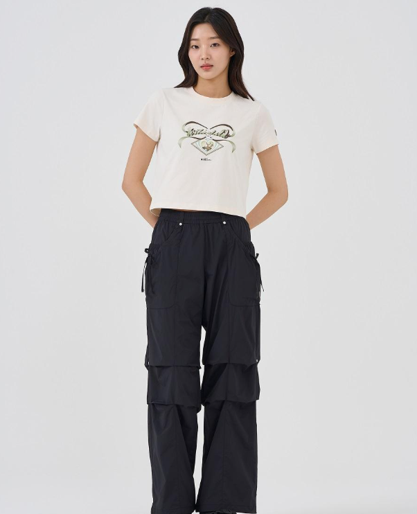 韓國 BBC Ribbon Short Sleeve Round【BC080】