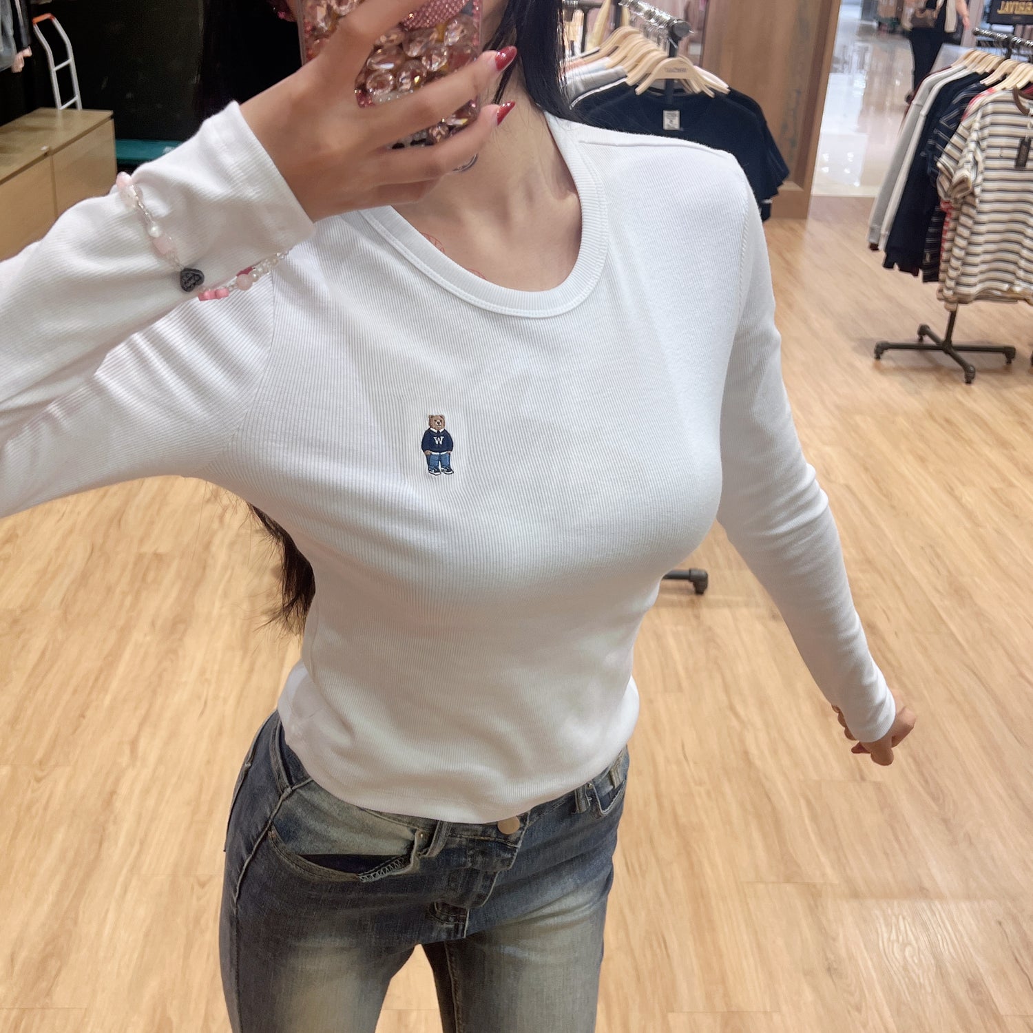 韓國 WhoAU Steve Long T-Shirt【WA194】