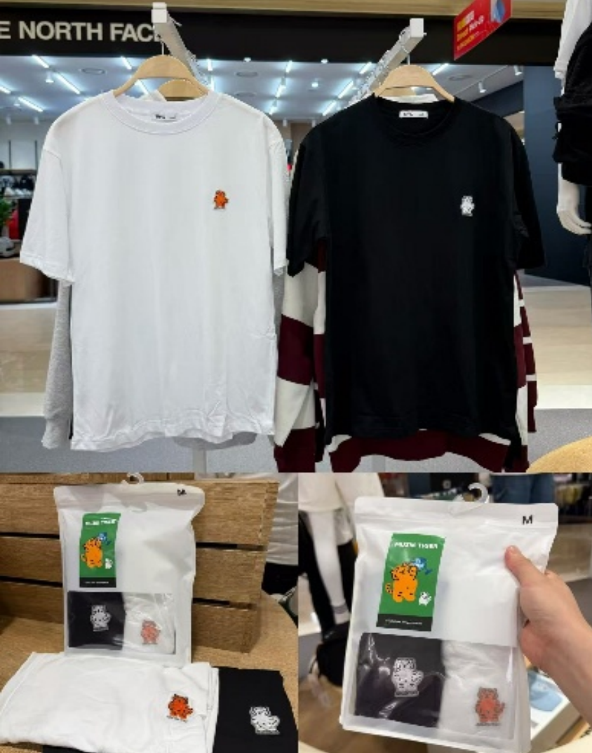 韓國 SPAO 2PACK T-Shirt【SP196】