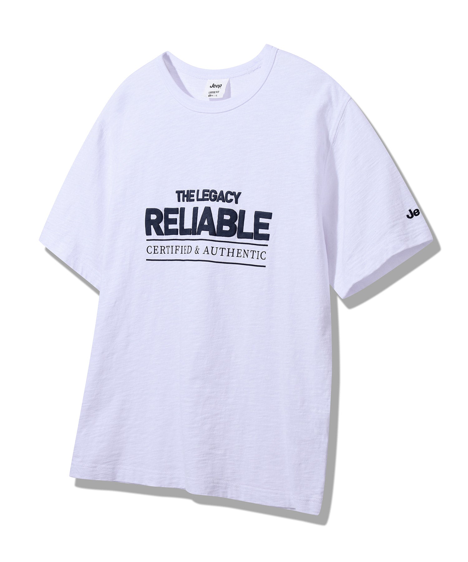韓國 Jeep Reliable Foam Print Short Sleeve T-Shirt【JP040】