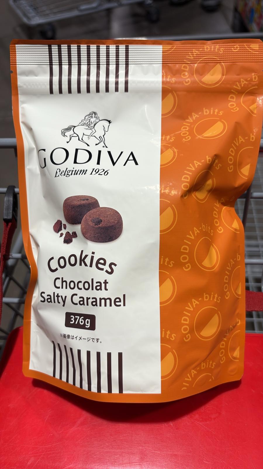 日本Costco Godiva 餅乾 巧克力 鹹焦糖 376g Exp 2026.07.03【CJ179】