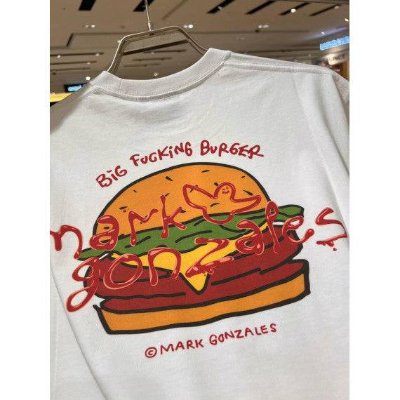 韓國 Mark Gonzales No.18 Hamburger Graphic Tee - STT Mall HK 靚太網購