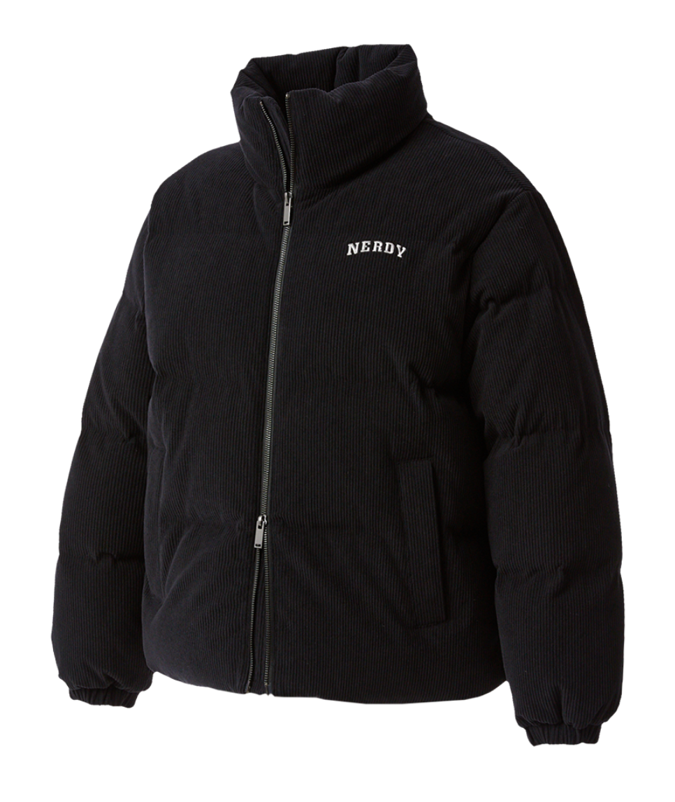 韓國 Nerdy Corduroy Down Jacket【NY016】