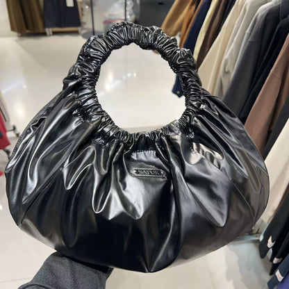 韓國 Satur Scrunchie Medium Shoulder Bag【SR158】