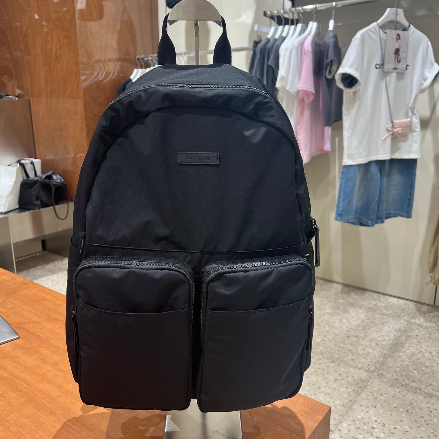 韓國 Covernat Two Pocket Daily Backpack【CO034】