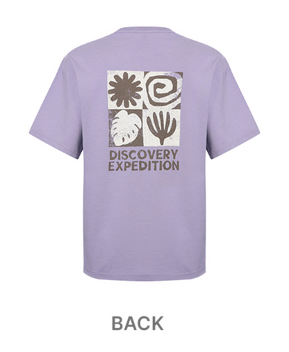 韓國 Discovery Fresh Event Washing Outdoor Frame Graphic Short Sleeve T-Shirt凉爽防晒面料【DY036】