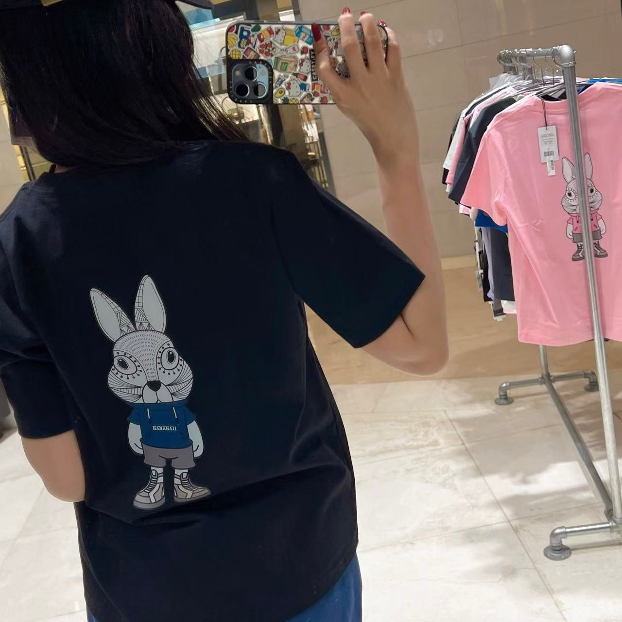 韓國 HANAHAII 兔標 T-shirt【HA014】 - STT Mall HK 靚太網購