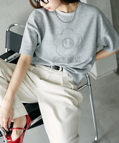 日本直送 Mary Quant 限量版 窩夫格紋 Tee【SJ019】