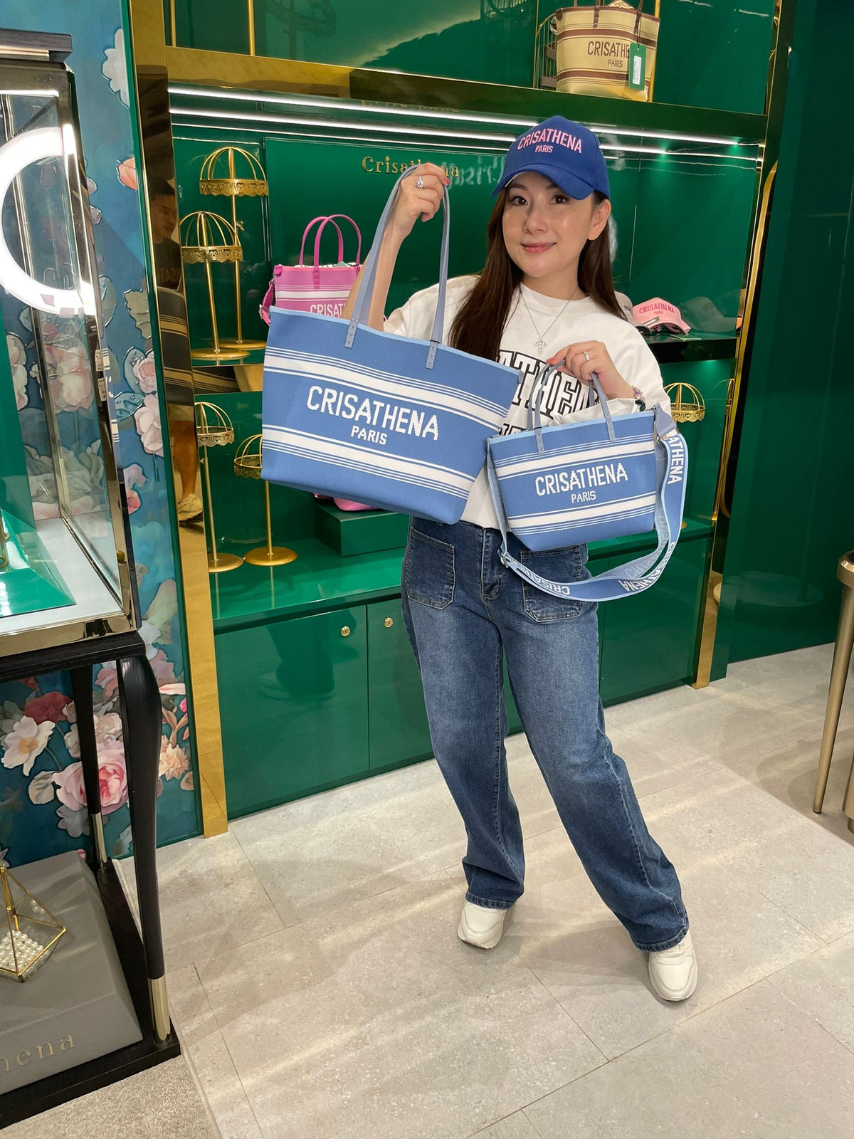 Crisathena Légèreté Large Tote Bag【SM164】