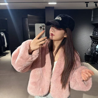 韓國 EMIS Fur Ball Cap【ES101】