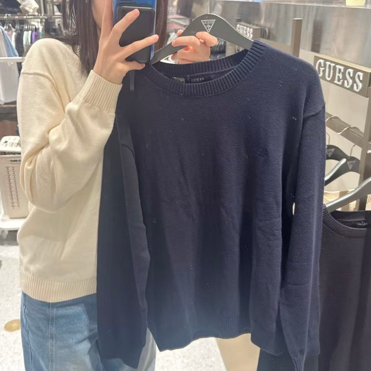 韓國 Guess Long Sleeve Sweater【GU025】