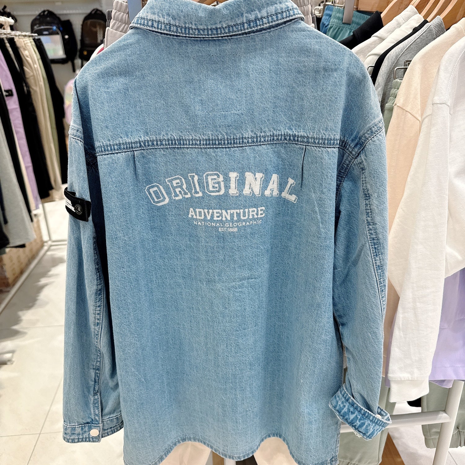 韓國 National Geographic Kids Denim Shirt【NG285】