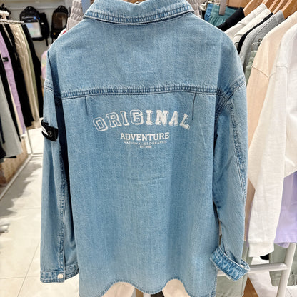 韓國 National Geographic Kids Denim Shirt【NG285】