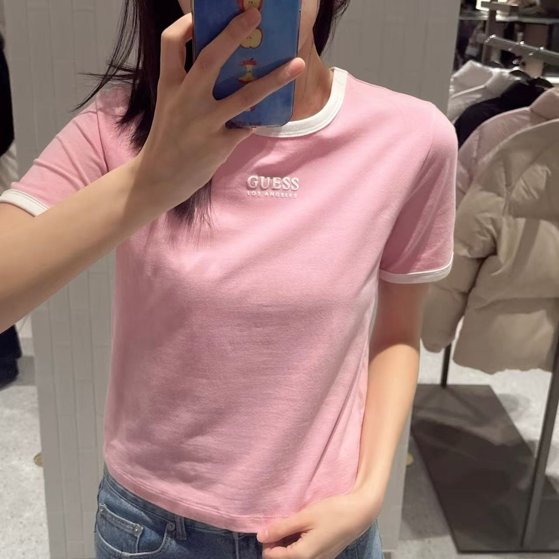 韓國 Guess Short Sleeve T-Shirt【GU010】