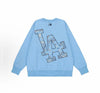 韓國 MLB Paisley Big Logo Heavyweight Overfit Sweatshirt【MB027】