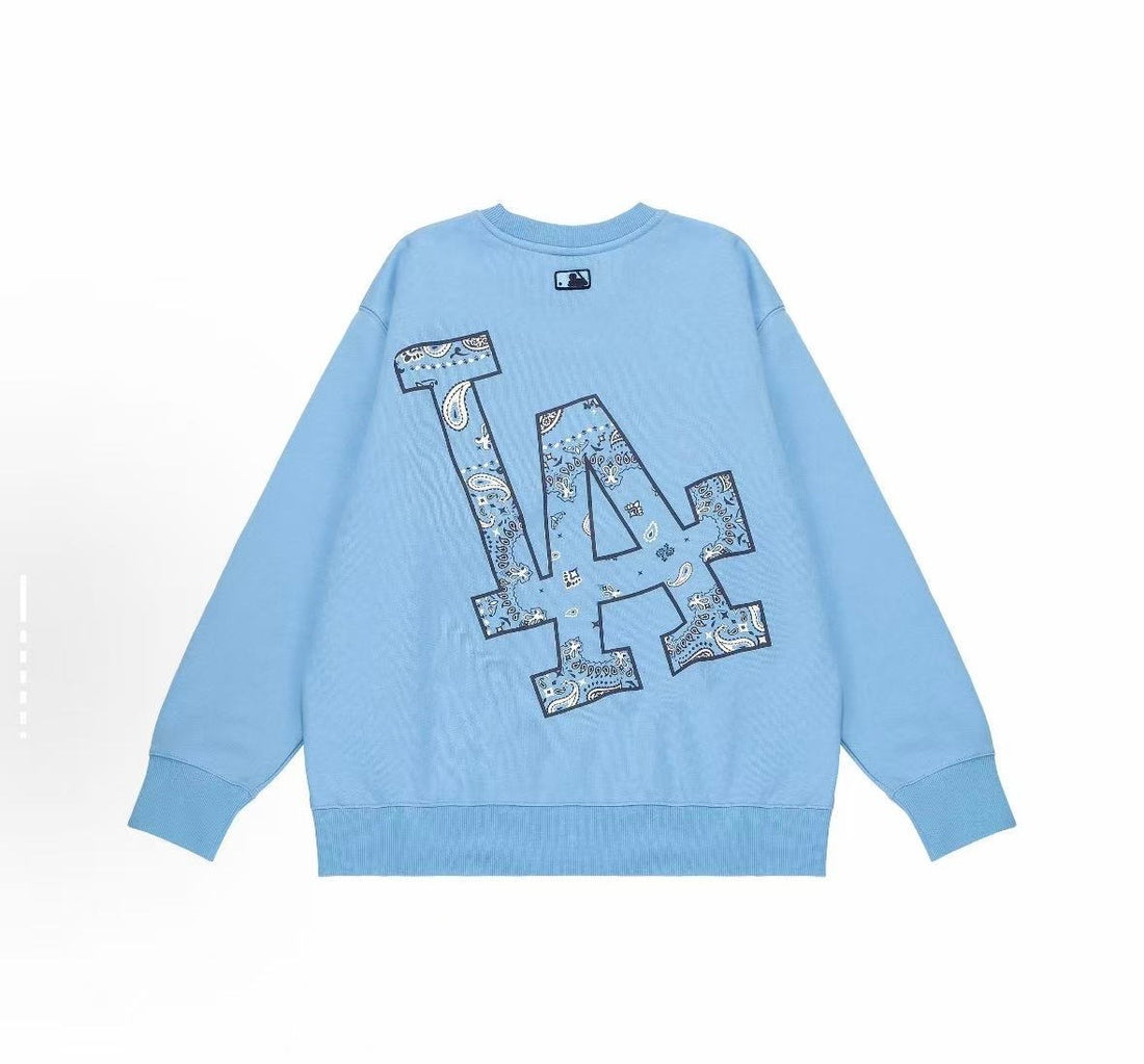 韓國 MLB Paisley Big Logo Heavyweight Overfit Sweatshirt【MB027】