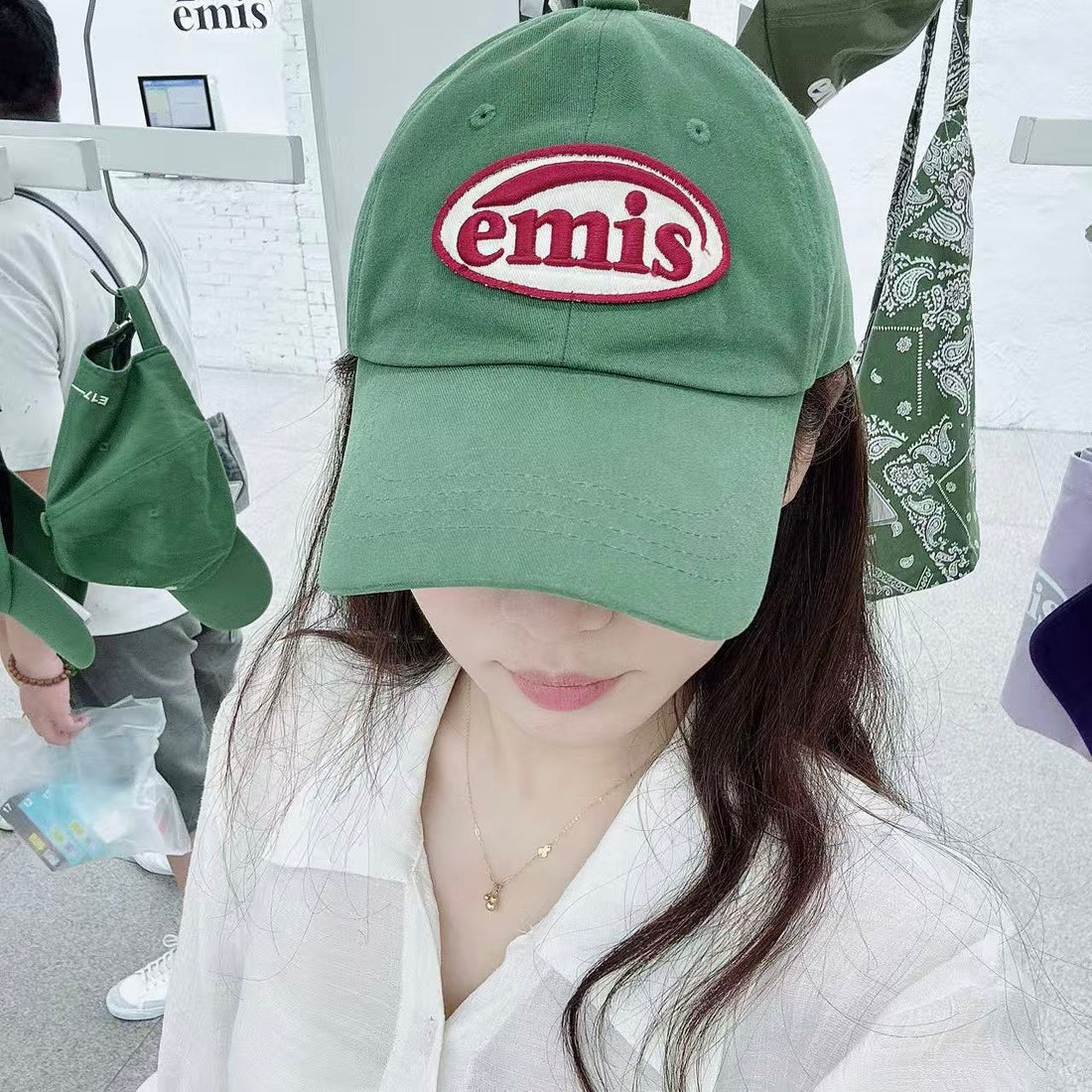 韓國 EMIS Foot Print Wappen Ball Cap【ES009】