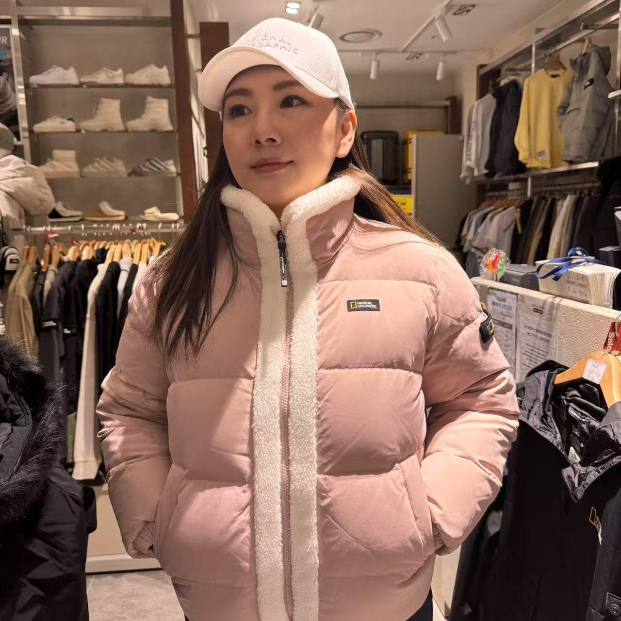 韓國 National Geographic 女裝 LARUS COZY 羽絨外套 【NG003】 - STT Mall HK 靚太網購