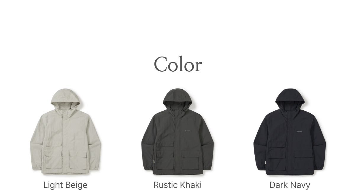 韓國 Snowpeak Camp Utility Windbreaker【SN089】