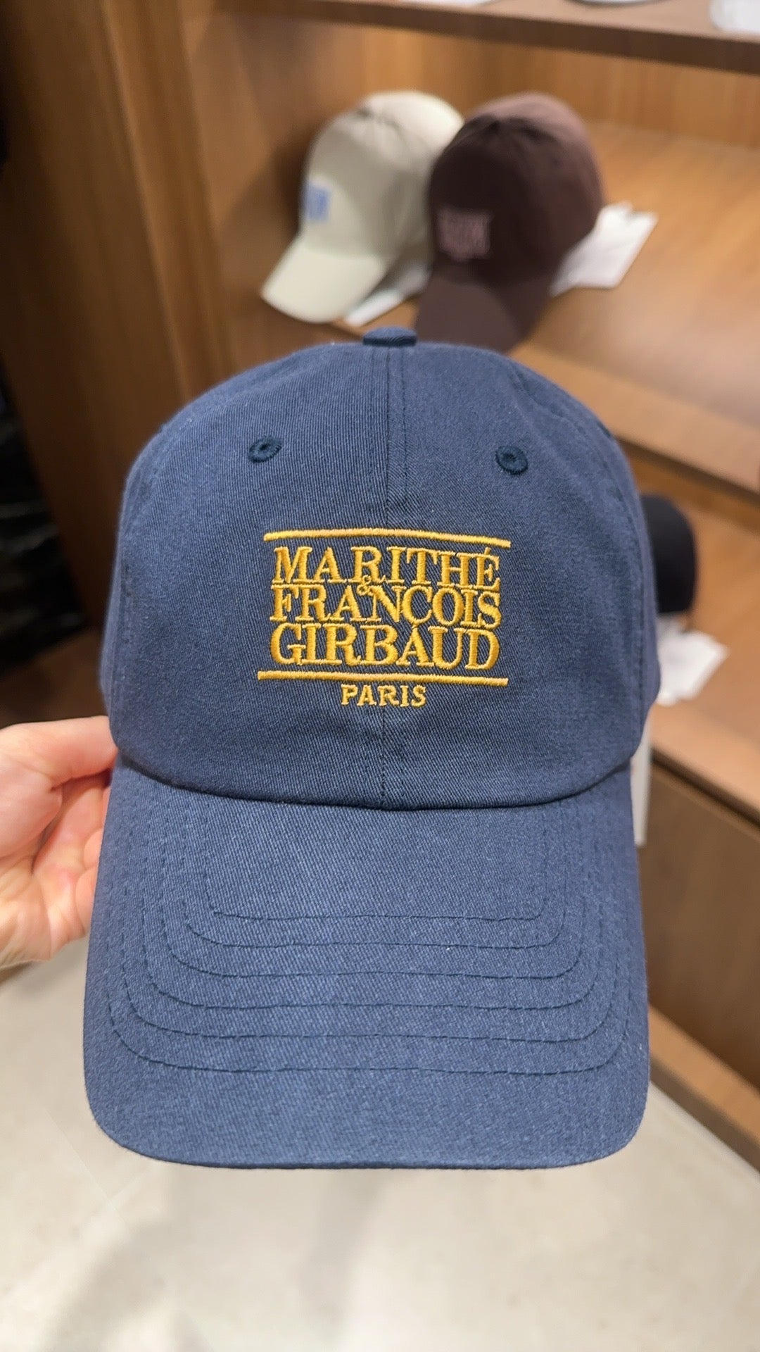 【現貨】韓國 Marithe Francois Girbaud SMALL CLASSIC LOGO CAP【MF423】