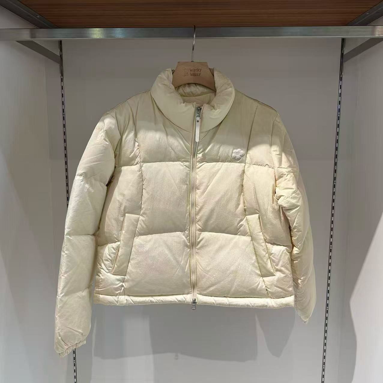 韓國 Wacky Willy Women's Duckie Glossy Down Short Puffer【WW096】