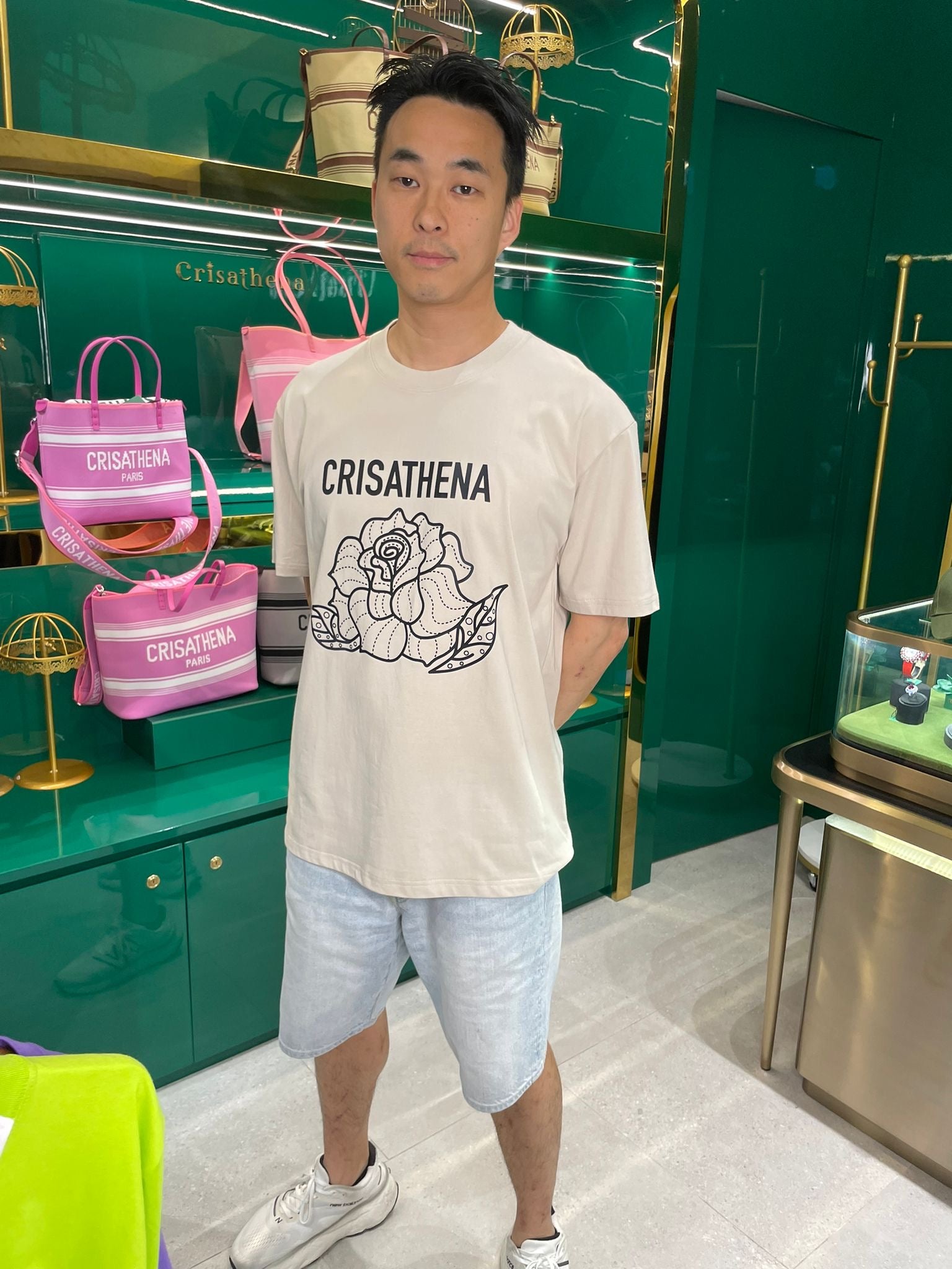 Crisathena Flower T-shirt【SM274】