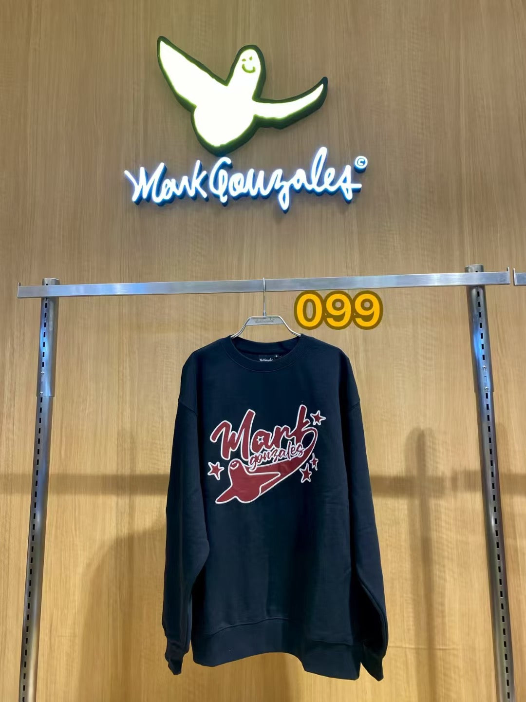 韓國 Mark Gonzales Flying Angel Graphic Sweatshirt【MG125】