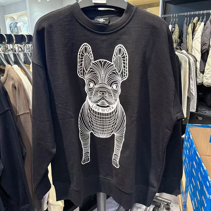 韓國 LifeWork Signature Big Radog Printing Sweatshirt【LW012】