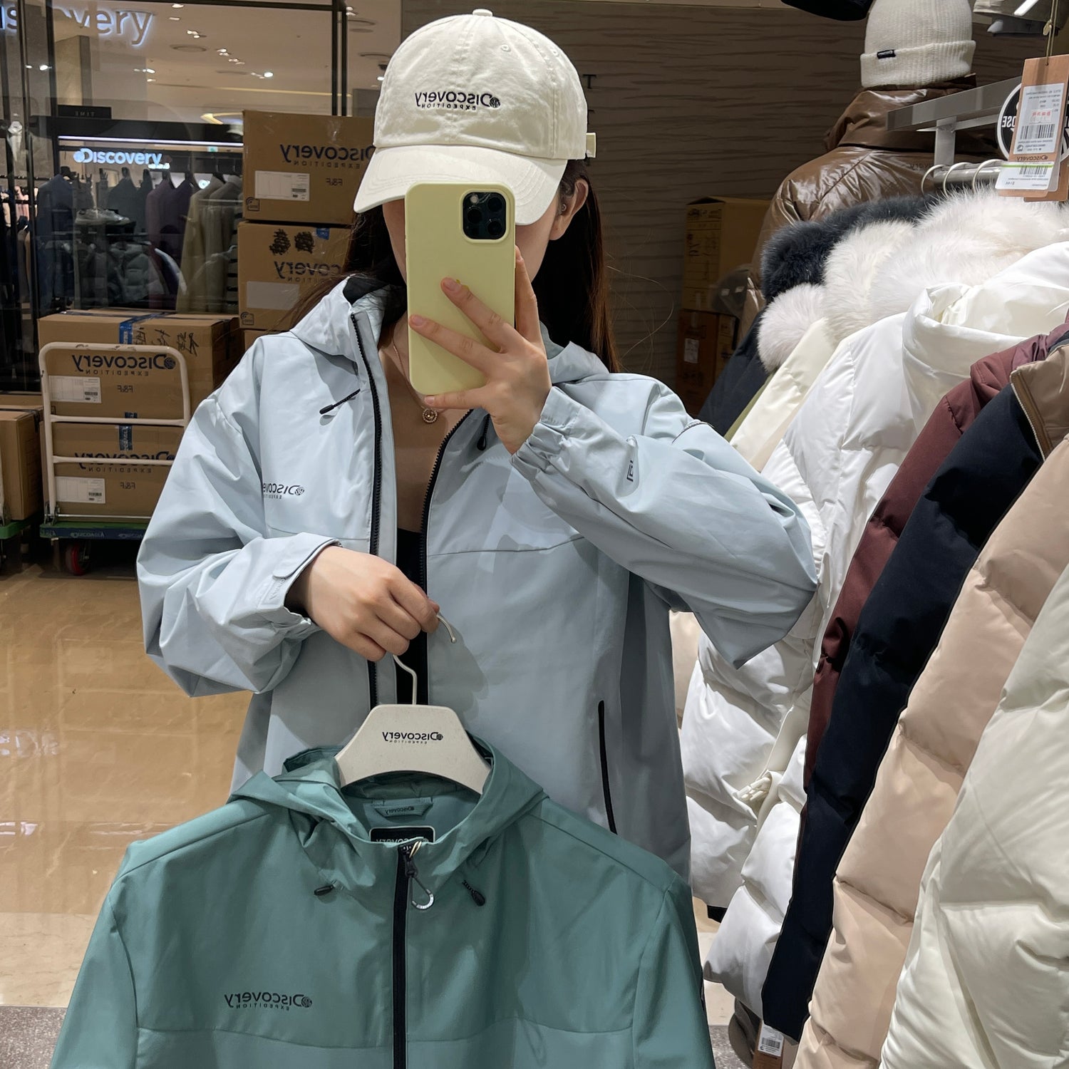 韓國 Discovery Vertex H Gore Windstopper Jacket【DY025】 - STT Mall HK 靚太網購