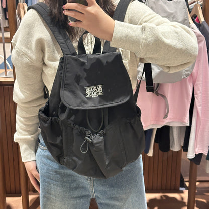 韓國 Marithe Francois Girbaud LASSIC LOGO STOPPER POCKET BACKPACK 【MF307】