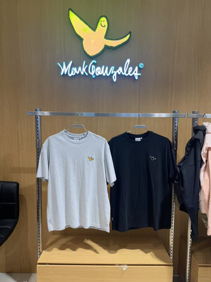 韓國 Mark Gonzales Unisex Angel Badge OG Short Sleeve Tee【MG095】