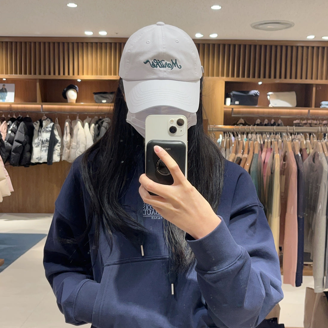 韓國 Marithe Francois Girbaud MOUVEMENT LOGO BALL CAP 【MF277】