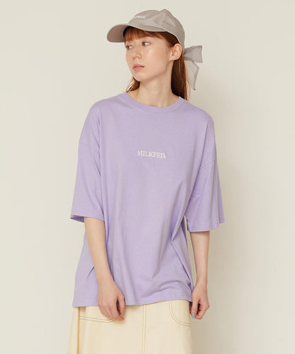日本直送 MILKFED DONUT AND LOGO WIDE S/S TEE【SJ030】