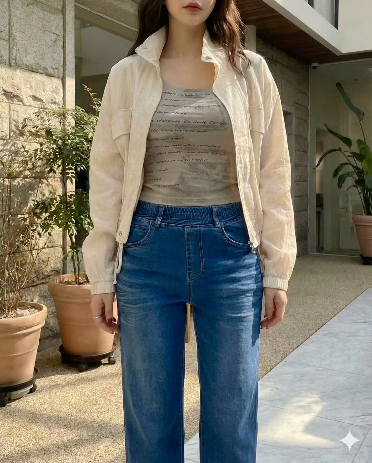 韓國 HowLuk 牛仔褲 (春季款)【H6080】