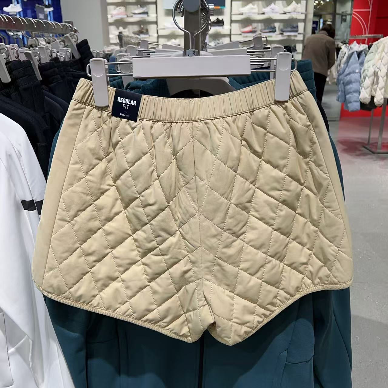 韓國 FILA Quilted Tennis Padded Shorts【FA053】