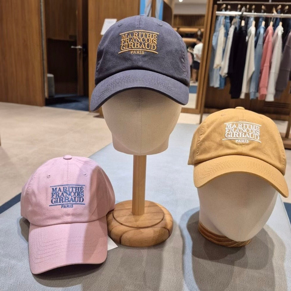 韓國 Marithe Francois Girbaud Small Classic Logo Cap【MF713】