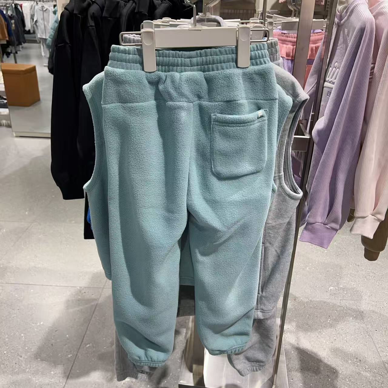 韓國 FILA Kids Fleece Half-Zip Vest Top And Bottom Set【FA091】