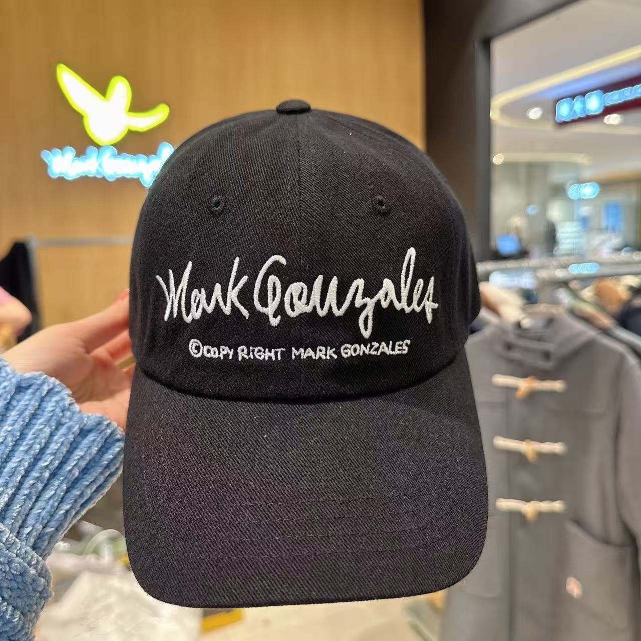 韓國 Mark Gonzales Sign Logo Lettering Ball Cap【MG188】