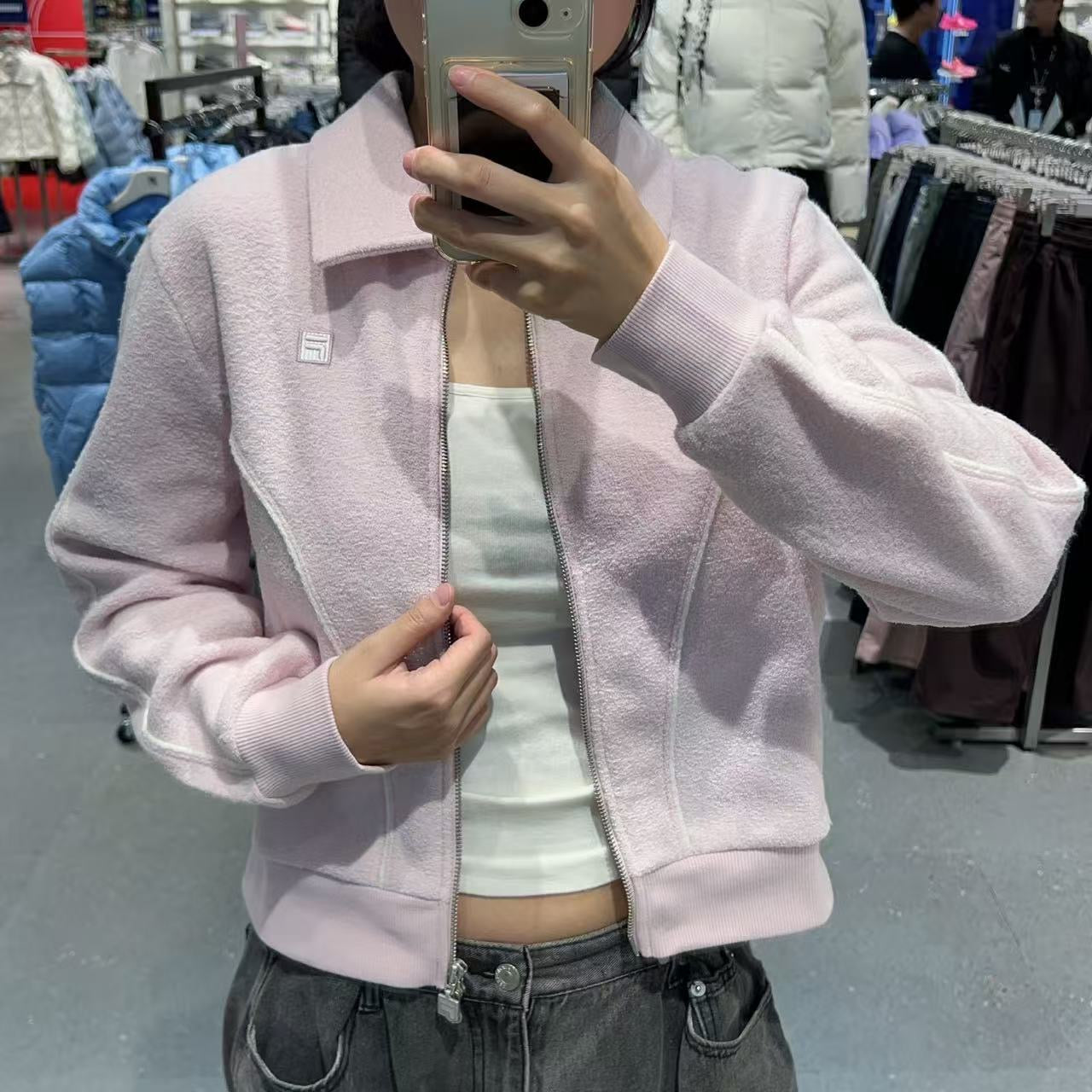 韓國 FILA CASA Tennis Terry Zip-Up【FA060】