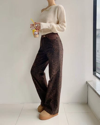 韓國 HowLuk 牛仔褲 刷薄毛 (冬季款)【H270】