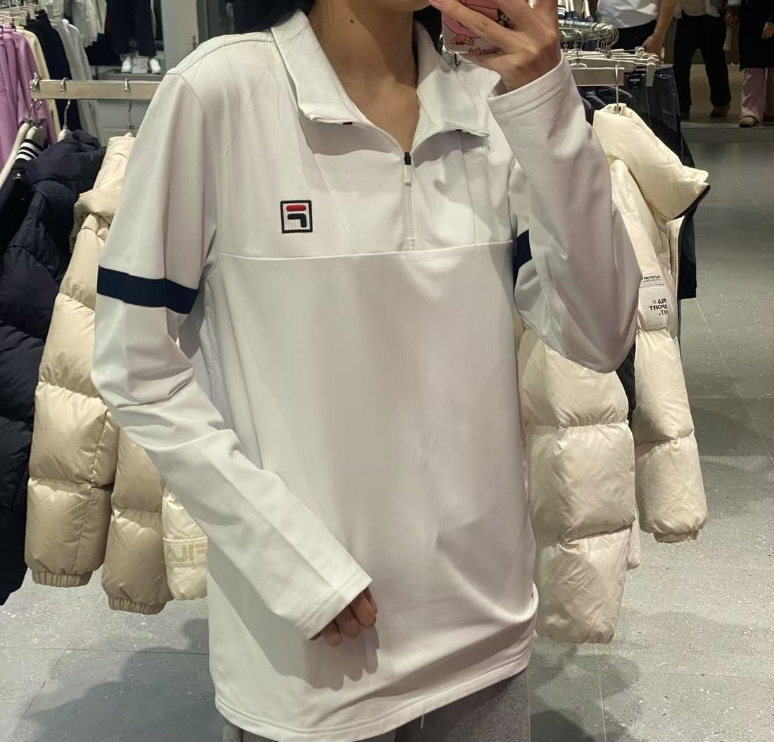 韓國 FILA Fleece Long Sleeved T-shirt【FA221】