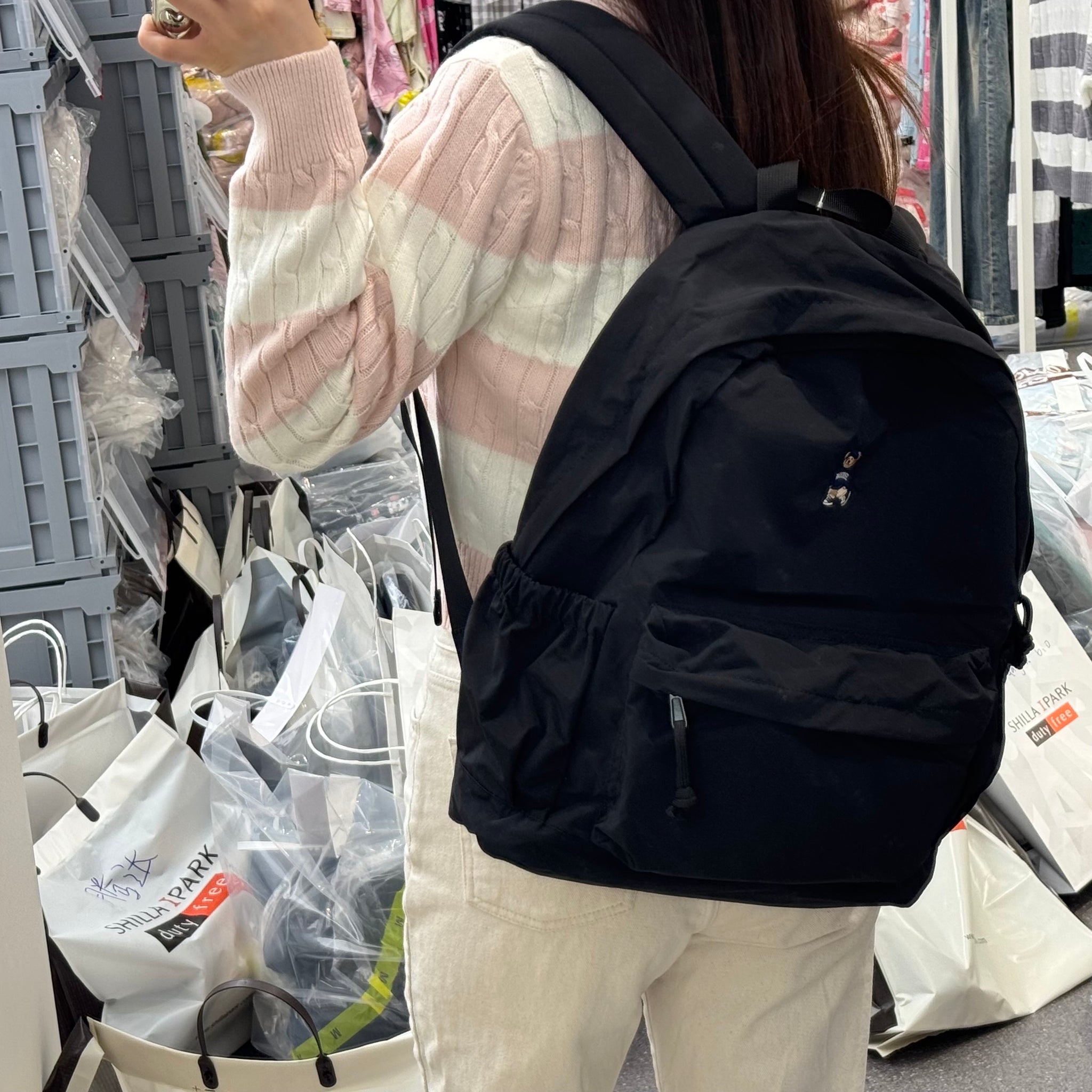 韓國 SPAO Basic Backpack【SP049】 - STT Mall HK 靚太網購