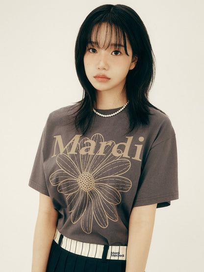 韓國 Mardi Mercredi TSHIRT FLOWERMARDI【MM039】