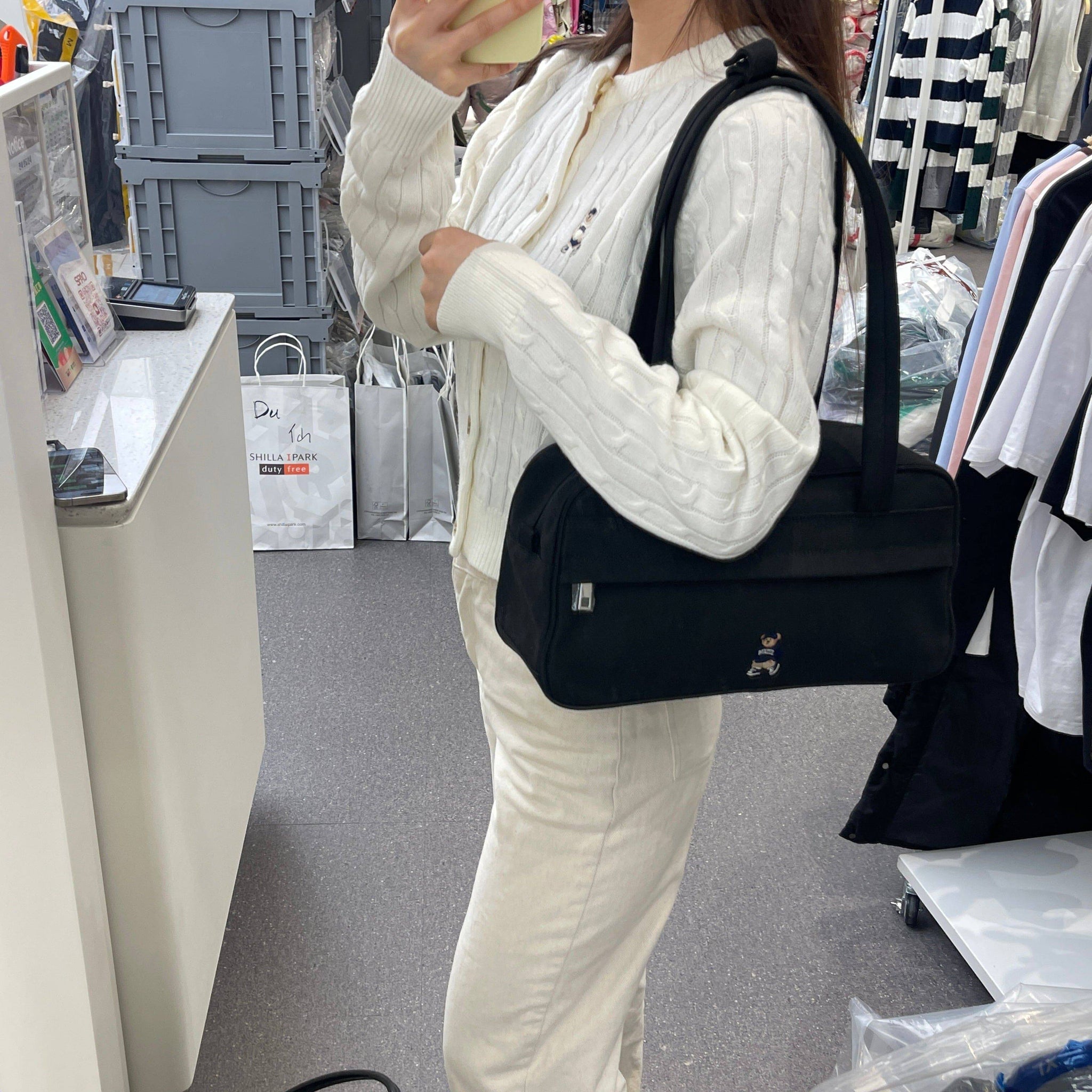 韓國 SPAO Canvas Tote Bag 【SP026】 - STT Mall HK 靚太網購