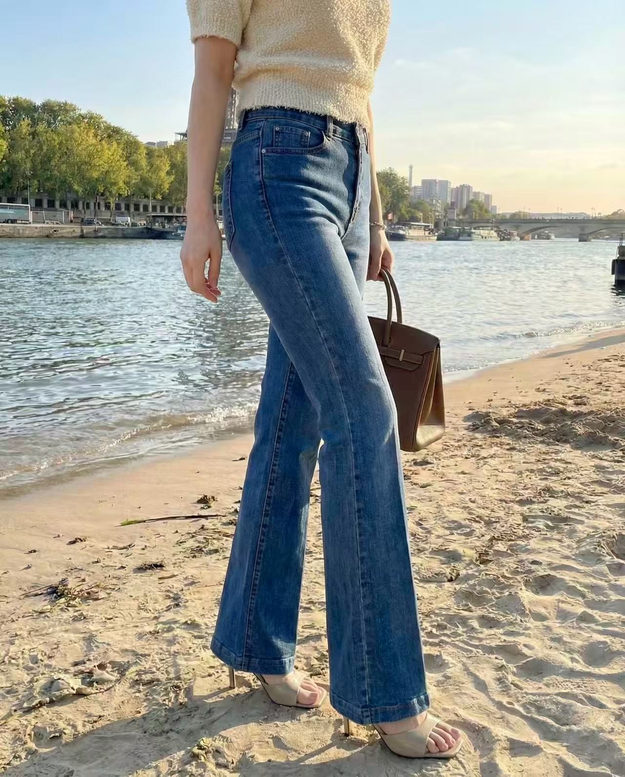 韓國 HowLuk 牛仔褲 (春季款)【H3007】