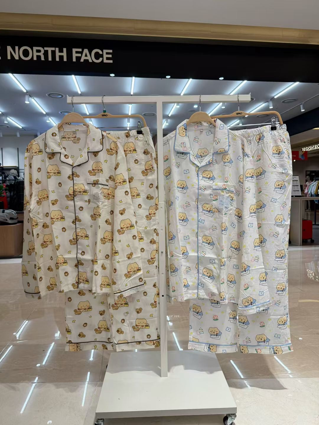 韓國 SPAO Messy long-sleeved Pajamas【SP227】