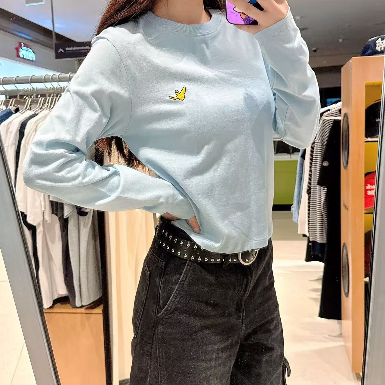韓國 Mark Gonzales Angel Logo Women&