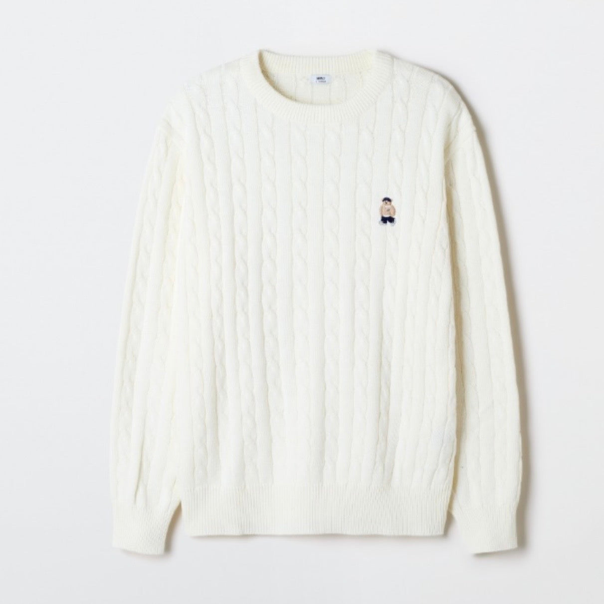 韓國 SPAO Woody Cable Round Neck Sweater【SP299】